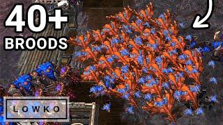 StarCraft 2: Sudden BROOD LORD Switch! (Ragnarok vs Cure)