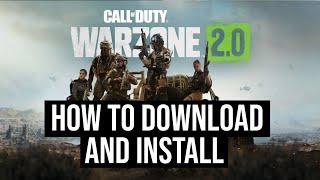 How To Download And Install Call Of Duty Warzone 2.0 PC or Laptop