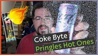 Trying Coca Cola Byte and Hot Ones Pringles (Los Calientes Verde)