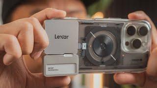 MINIMAL iPhone Filming Setup You Should Get - Lexar Go Portable SSD