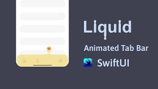 [SwiftUI] Liquid Animated Tab Bar in SwiftUI