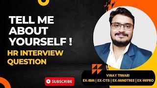 Interview Question: Tell Me About Yourself  | Job Interview Tips 2024