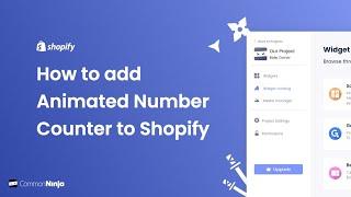How to add an Animated Numbers Counter to Shopify