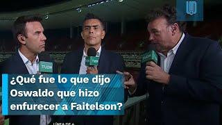 David Faitelson causa polémica al mandar a callar a Oswaldo Sánchez