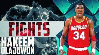 An Elbow, Slap And Punch? 5 Best Hakeem Olajuwon Fights