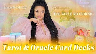 My Current FAVORITE TAROT & ORACLE DECKSBeginner's Tips + Q&A