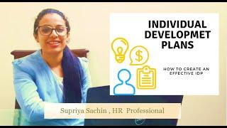 How to write an Effective IDP (Individual development Plan)