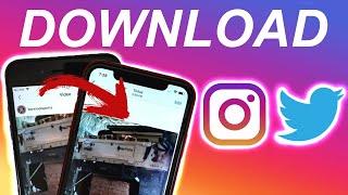 How To Download Instagram & Twitter Videos To iPhone Camera Roll