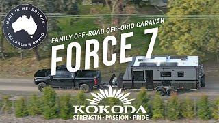 Off-Grid Family Adventure | Living in the Kokoda Force 7 Bunk Caravan | KokodaCaravans