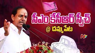 CM KCR Speech at Dammapeta | Telangana Elections 2023 | Ntv