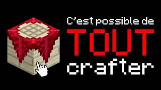 J’ai ajouté des Crafts Infinis à Minecraft ! (tu peux même craft ton chien)