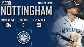 𝐁𝐑𝐄𝐀𝐊𝐈𝐍𝐆 𝐍𝐄𝐖𝐒: Jacob Nottingham Signs Minor League Deal With Seattle Mariners | 2024 MLB Offseason