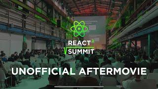 React Summit 2022 - UNOFFICIAL AFTERMOVIE