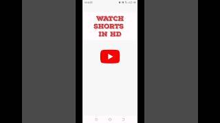 how to increase video quality of YouTube shorts #shorts #hdvideo #videoquality #