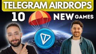 Top 10 NEW Telegram Airdrop Games