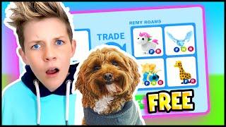 My DOG Takes MY BEST LEGENDARY PETS in Adopt Me!! Prezley