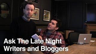 Ask The Late Night Writers & Bloggers: What's Your New Year's Resolution?