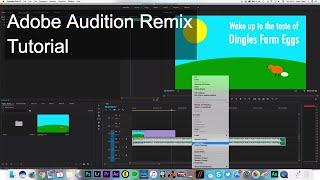 Using Remix in Adobe Audition With Premiere