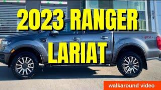 Get A Close-up Look At The 2023 Ford Ranger Lariat In This Walkaround Video!