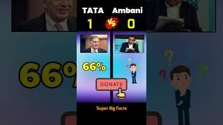 Ratan Tata v/s Mukesh Ambani  #shorts