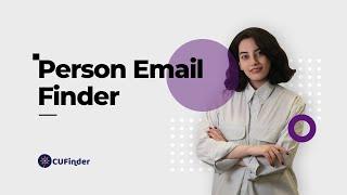 Person Email Finder: Find Email Addresses with Ease | CUFinder