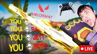 FIRST EVER GAME of PS5 Console VALORANT! *MUST WATCH*