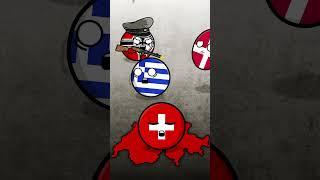 Switzerland During World War II #countryballs