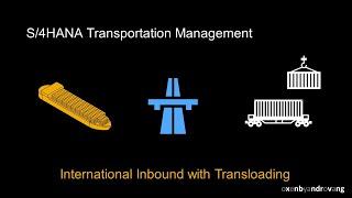 SAP S/4HANA Transportation Management - International Inbound with Transloading