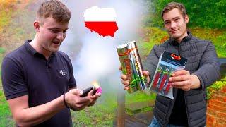 HARD KNALVUURWERK AFSTEKEN IN POLEN!