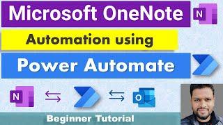 Microsoft OneNote and Outlook Integration Using Power Automate  #OneNote #Outlook #PowerAutomate