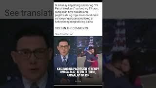 ALVIN ELCHICO NAGPAALAM NA RIN SA PAGIGING ANCHOR SA TV #kapamilya #kapamilyachannel