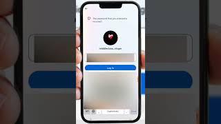 Full video channel pr  #instagramincorrectpassword #instagramloginerror