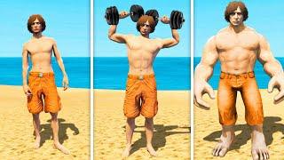 BECOMING THE STRONGEST MAN in GTA 5 RP!