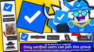 ANYONE CAN GET VERIFIED NOW!? Players are going crazy lol.. (ROBLOX)