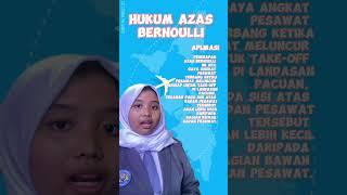 HUKUM fisika | Azas Bernoulli |  #shorts #fisika #bernoulli #tekanan #fluida