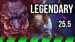 TRUNDLE vs WARWICK (JGL) | Legendary | EUW Diamond | 25.5