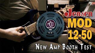 Jensen Guitar Speakers Mod 12-50 and Marshall JVM 410H