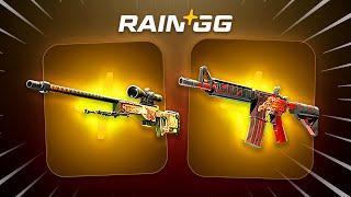 HUNTING FOR M4A4 HOWL  BEST PROMOCODE for RAIN.GG