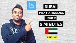 How to Apply DUBAI TOURIST VISA online for INDIANS on BOTIM App