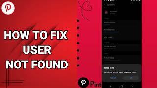 How To Fix User Not Found On Pinterest App