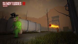 Slendytubbies 3 Multiplayer - Survival: Military Base (Dusk) [Impossible]