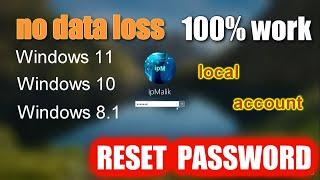 How To Reset Forgotten Password In Windows 11, 10, 8.1 ️Without Losing Data️Without programs[2023]