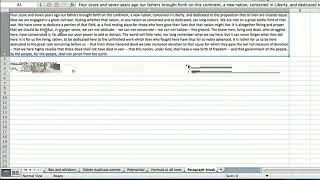 How to Add Paragraph Breaks in Cells in Excel for OS X