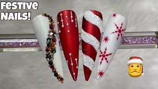 Christmas Nail Art | Blingline