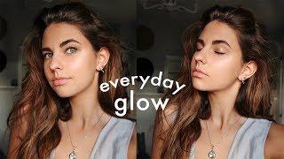 glowy everyday makeup routine