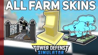 All Farm Skins | Tower Defense Simulator