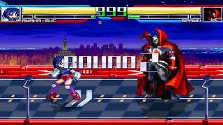 NICK54222 MUGEN: Ayaka-MVC (me) VS Spawn (DJ HANNIBALROYCE)