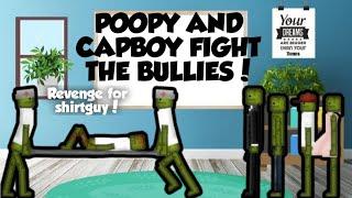 POOPY AND CAPBOY FIGHT THE BULLIES - MELON PLAYGROUND