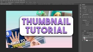 HOW I CREATE SIMS 4 THUMBNAILS! | Photoshop +EASY!