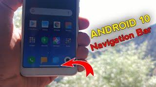 Android 10 Navigation Bar On Any Phone | Android 10 Navigation gestures | Android 10 Navigation Bar,
